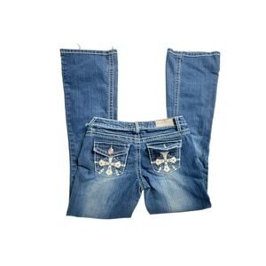 ZCO Jeans Premium Women's Bootcut Jeans Size 9 - 33" Inseam - 2000's Dark Wash